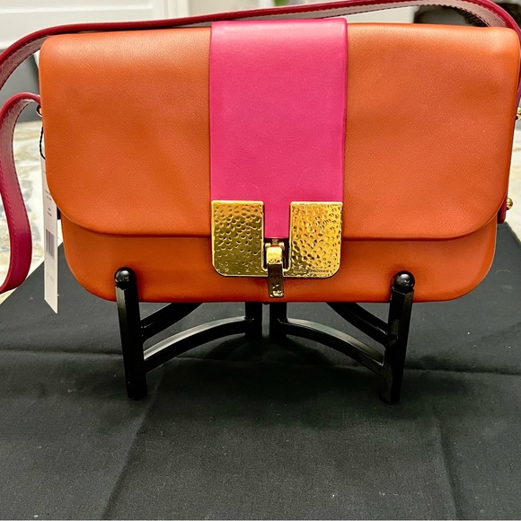 MARC JACOBS Black Orchid Cognac Shoulder Bag - Picture 1 of 14